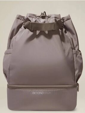 Beyond Yoga Convertible Gym Bag in Birch